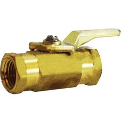 46440 - 1/4 in FNPT Brass Miniature Ball Valve with 250 psi Pressure Rating