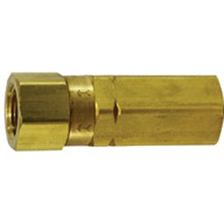 46513 - 1/4 in FIP x FIP High Pressure Check Valve, Brass Body, 3000 psi