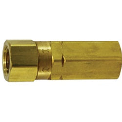 46517 - 3/8 in FIP x FIP Brass High Pressure Check Valve, 3000 psi, 4 GPM Flow Rate