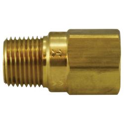 46575 - 1/8 in MPT x FPT Brass Check Valve, 500 psi, Buna-N Seal, 180°F Rated
