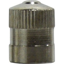 46631 - Nickel-Plated Short Dome Cap for Threaded Connections