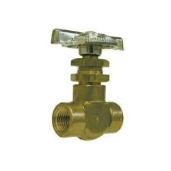 46770 - 1/4 in MIP x FIP Brass Needle Valve