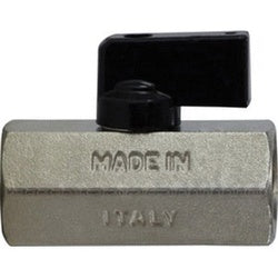 46922I - 1/4 in FPT x FPT Chrome-Plated Brass Miniature Ball Valve