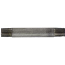 48028 - 1/4 in x 1/4 in Stainless Steel Welded Pipe Nipple, 5 in Long