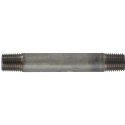48035 - 1/4 in MPT x 1/4 in MPT, 11 in 304 Stainless Steel Welded Pipe Nipple