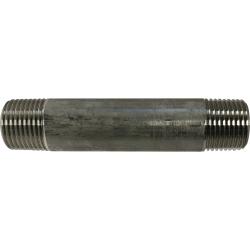 48047 - 3/8 in MPT x 3/8 in MPT Stainless Steel Welded Pipe Nipple, 4-1/2 in Long