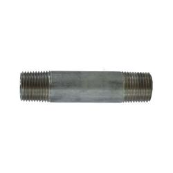 48061B - Stainless Steel Welded Pipe Nipple, 1/2 in MPT, 1/2 in MPT, 1-1/2 in Length