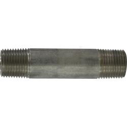 48069 - 1/2 in MPT x 1/2 in MPT, 5-1/2 in Long 304 Stainless Steel Welded Pipe Nipple