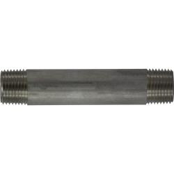 49065 - 1/2 in MPT Stainless Steel Welded Pipe Nipple, 3-1/2 in Length, SCH 40, 150 psi Rated