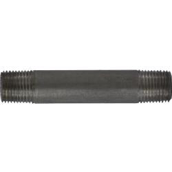 51010 - 5-1/2 in Long 304 Stainless Steel Seamless Pipe Nipple, 1/8 in MPT Both Ends