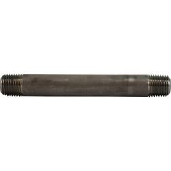 51027 - 4.5 in Stainless Steel Seamless Pipe Nipple, 1/4 in MPT at Both Ends