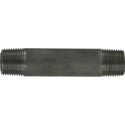 51043 - 304 Stainless Steel Seamless Pipe Nipple, 3/8 in MPT x 3/8 in MPT, 2-1/2 in L