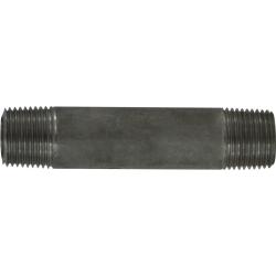 51045 - 3/8 in MPT x 3/8 in MPT Seamless Pipe Nipple, 3-1/2 in Long, 304 Stainless Steel