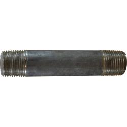 51061 - 1-1/2 in L Seamless Stainless Steel Pipe Nipple, 1/2 in MPT Threads