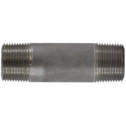 51100 - 1 in MPT x 1 in MPT Close Stainless Steel Pipe Nipple