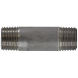 51107 - 1 in MPT x 1 in MPT Stainless Steel Seamless Pipe Nipple, 5 in Long