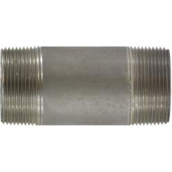 51142 - 1-1/2 in MPT x 1-1/2 in MPT SCH 80 Stainless Steel Seamless Pipe Nipple, 2-1/2 in Length