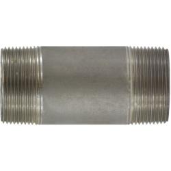 51143 - 1-1/2 in MPT x 1-1/2 in MPT Stainless Steel Seamless Pipe Nipple, 3 in Length