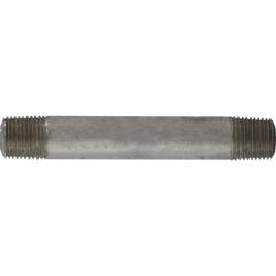 52006 - 1/8 in x 1/8 in MPT Seamless Pipe Nipple, 3-1/2 in L, 316 Stainless Steel