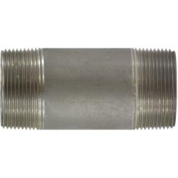 52142 - 1-1/2 in MPT x 1-1/2 in MPT 316 Stainless Steel Seamless Pipe Nipple, 2-1/2 in L