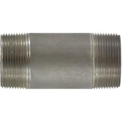 52145 - 1-1/2 in x 4 in 316 Stainless Steel Seamless Pipe Nipple, MPT Both Ends