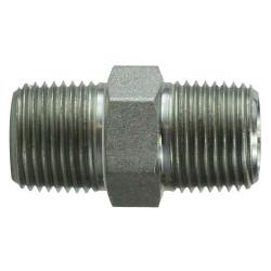 5404126 - Steel Hex Nipple 3/4 in MPT x 3/8 in MPT for Piping Connections