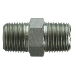 540464 - Steel Hex Nipple - 3/8-in MPT x 1/4-in MPT for 3000 psi Applications