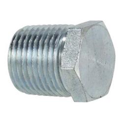 5406P2 - 1/8 in MPT Steel Hex Head Plug, 5000 psi, 375°F Operating Temperature