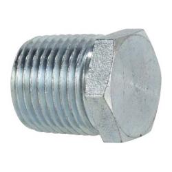 5406P8 - 1/2 in MPT Steel Hex Head Plug, 3000 psi, 375°F Operating Temp