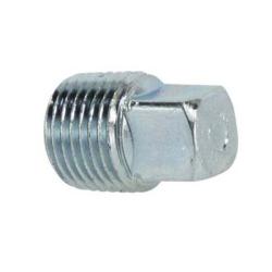 5406SHP6 - 3/8 in MPT Steel Square Head Plug, 3000 psi, 375°F Max Temperature
