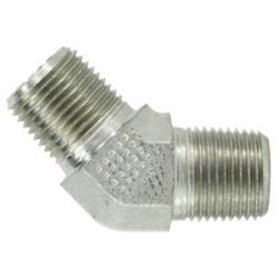 550166 - 3/8 in MPT x 3/8 in MPT Steel 45° Elbow Fitting