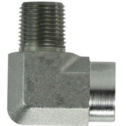 550264 - 3/8 in Male Pipe x 1/4 in Female Pipe Steel 90° Street Elbow