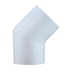 55400 - 4 in x 4 in PVC 45-Degree Elbow Fitting for SCH 40 Applications