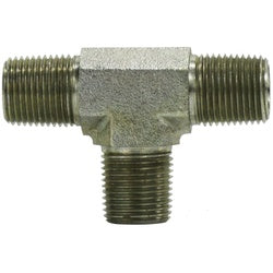 560020 - 1-1/4 in MPT Steel Pipe Tee for High Pressure Applications