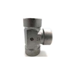 SS5605-04-04-04 - 1/4 in FNPT 316 Stainless Steel Tee Fitting with 6600 psi Pressure Capacity