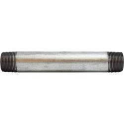 56085 - 3/4 in MPT x 3/4 in MPT Galvanized Steel Welded Pipe Nipple, 3-1/2 in L