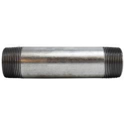 56126 - 1-1/4 in MPT x 1-1/4 in MPT Galvanized Steel Welded Pipe Nipple, 4-1/2 in Long
