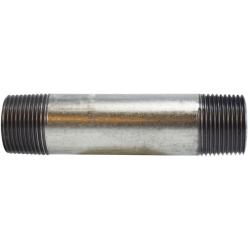 56265 - 1 in MPT x 1 in MPT Steel Welded Pipe Nipple, 48 in, Galvanized Finish