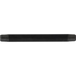 57002 - 1/8 in x 1/8 in Male Pipe Thread Steel Welded Pipe Nipple, 1-1/2 in L, SCH 40