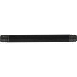57015 - 1/8 in x 1/8 in MPT Steel Welded Pipe Nipple, 10 in Long, SCH 40