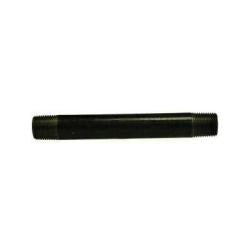 57016 - 1/8 in MPT x 1/8 in MPT Black Steel Welded Pipe Nipple, 11 in Long