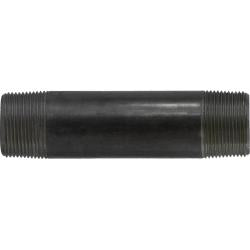 57135 - 12 in Black Steel Welded Pipe Nipple, 1-1/4 in MPT x 1-1/4 in MPT