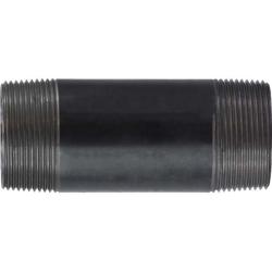 57153 - 1-1/2 in x 1-1/2 in Steel Welded Pipe Nipple, 10 in Length, 1300 psi