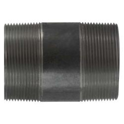 57211 - 10 in Black Steel Welded Pipe Nipple, 3 in MPT x 3 in MPT Connections