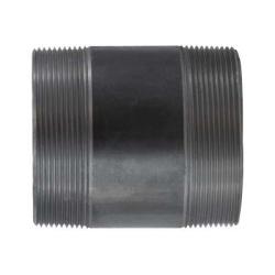 57225 - 4 in MPT x 4 in MPT Steel Welded Pipe Nipple, 5 in Long, SCH 40