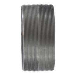 57301 - 6-in MPT Steel Welded Pipe Nipple, 6-in Long, Black Finish