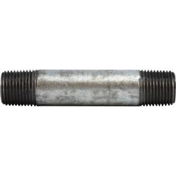 58021 - 1/4 in MPT x 1/4 in MPT Galvanized Steel Pipe Nipple, 1.5 in Length