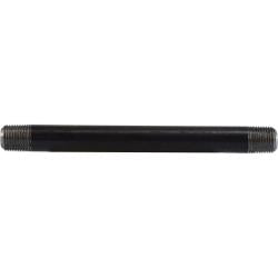 59005SMLS - 1/8 in MPT x 1/8 in MPT Seamless Steel Pipe Nipple, 3 in Length