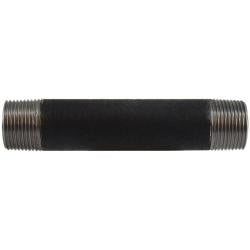 59100SMLS - 1 in x 1 in Male Pipe Thread Seamless Nipple, 1-1/2 in L, Steel, SCH 80