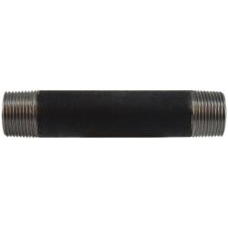 59106SMLS - Steel SCH 80 Seamless Pipe Nipple, 1 in MPT x 1 in MPT, 4-1/2 in L